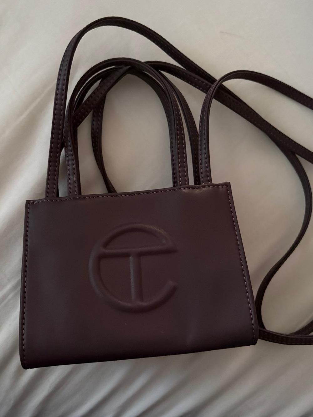 Small Shopping Bag - Eggplant